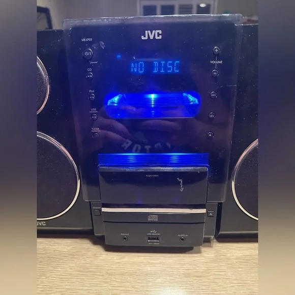 JVC CA-UCLP55B Micro Component System USB iPhone 2011 Clean Sound Rare - Picture 4 of 8